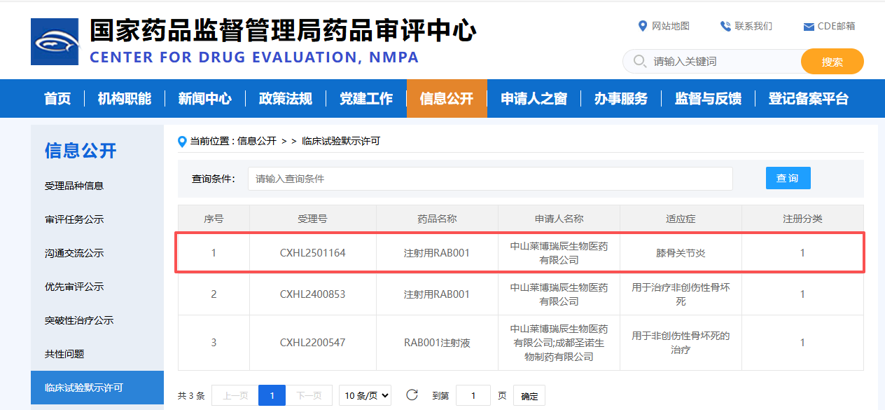 祝贺！莱博瑞辰骨再生新药RAB001获批又一IND，正式拓展至骨关节炎领域